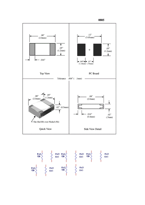 0402标准封装尺寸（0604封装尺寸）-图3