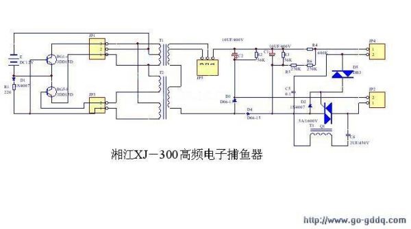 标准鱼机输出波形图（鱼机原理图）