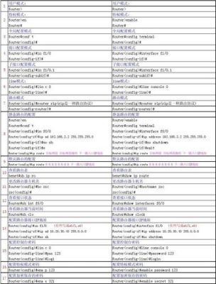 思科设备命名规则（思科设备的基本配置指令）