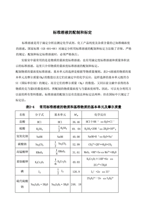 601标准（601标准溶液的配制与标定）-图2