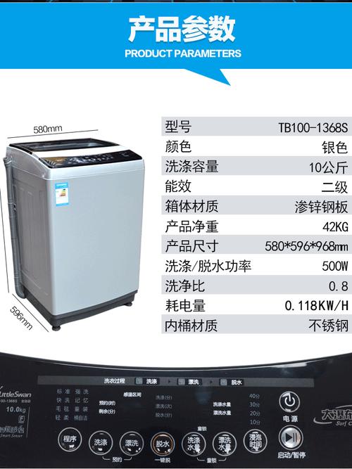 小天鹅洗衣机标准程序（小天鹅洗衣机标准程序耗水量136升）-图2