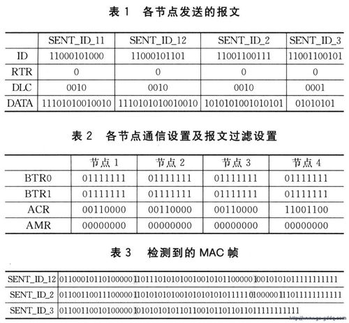 标准的can从站报文（can总线的报文格式）