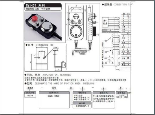 电子手轮标准（电子手轮接线口对接图）-图2