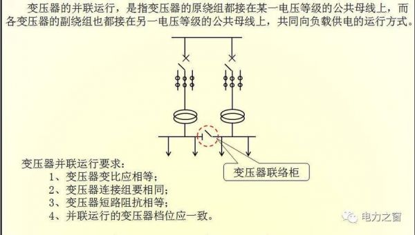 标准变压器并列运行（变压器并列运行规范）-图1