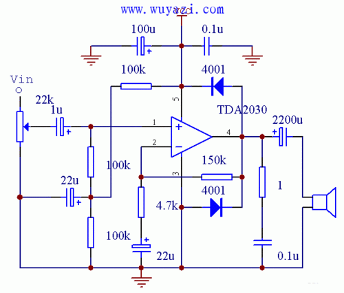 tda2030标准电压（tda2030a最佳工作电压）